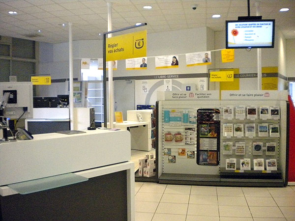 Modernisation du bureau de Poste – Volontari di Lourdes